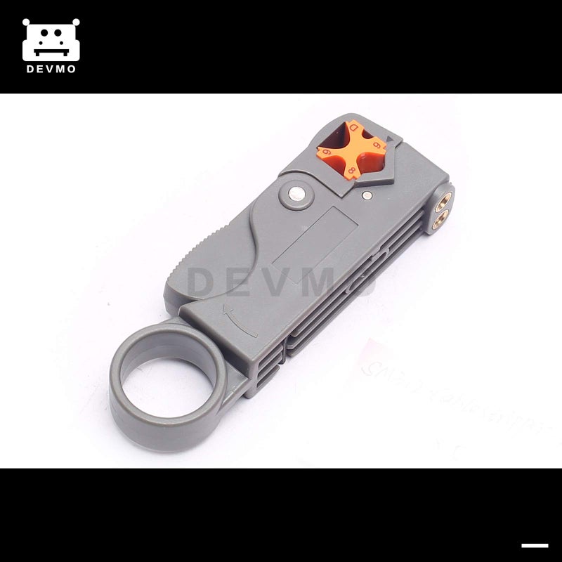 DEVMO Cable Stripper Coaxial Wire Coax Stripping Tool RG6 RG11 RG58 RG59 Universal - Image 4